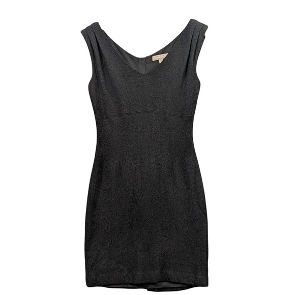 Banana Republic Dresses & Skirts - Banana Republic Women Dress 4 Black Minimalist Wool Blend Sleeveless V-Neck LBD